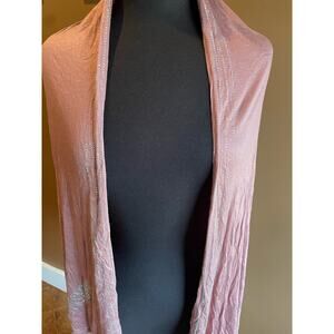 Jeweled Middle Eastern Scarf Pink GUC